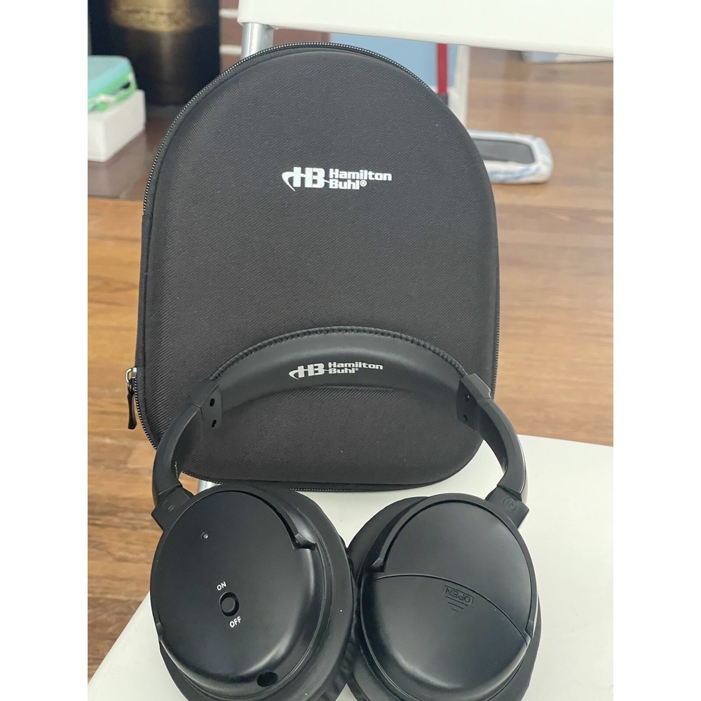 Hamilton Buhl Deluxe Active Noise-Cancelling Headphones‎ with Case